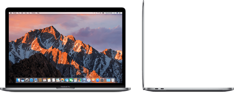Mac Book Pro Μπροστινή και Πλάγια Όψη Ταπετσαρία