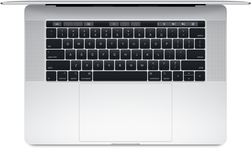 Mac Book Pro Κορυφαία Όψη Πληκτρολόγιο και Trackpad Ταπετσαρία
