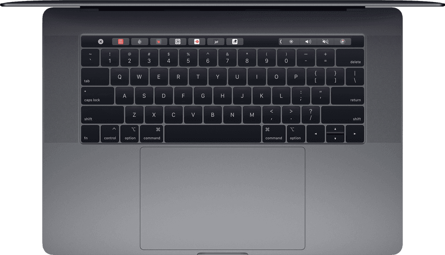 MacBook Pro Πληκτρολόγιο Κάτοψη Ταπετσαρία