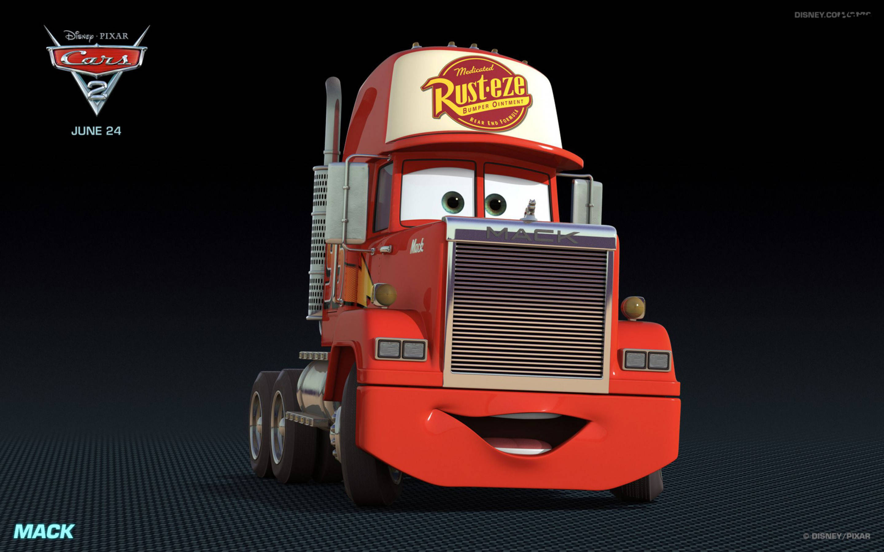 Mack από το Cars 2 της Disney Pixar Ταπετσαρία
