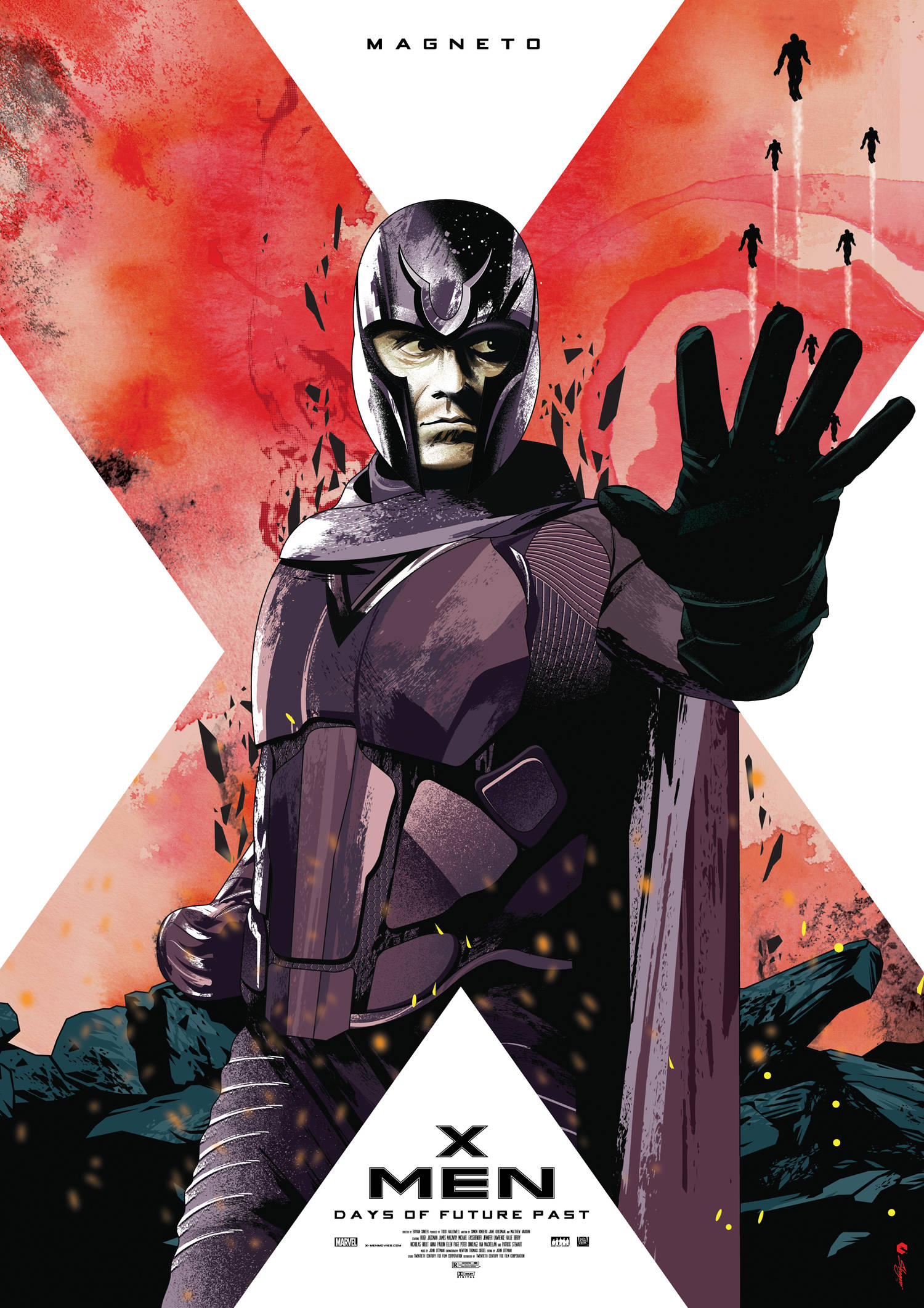 Magneto Days Of Future Past Ταπετσαρία