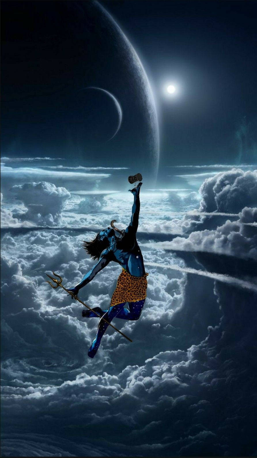 Mahadev Rudra Avatar Στον Ουρανό Ταπετσαρία