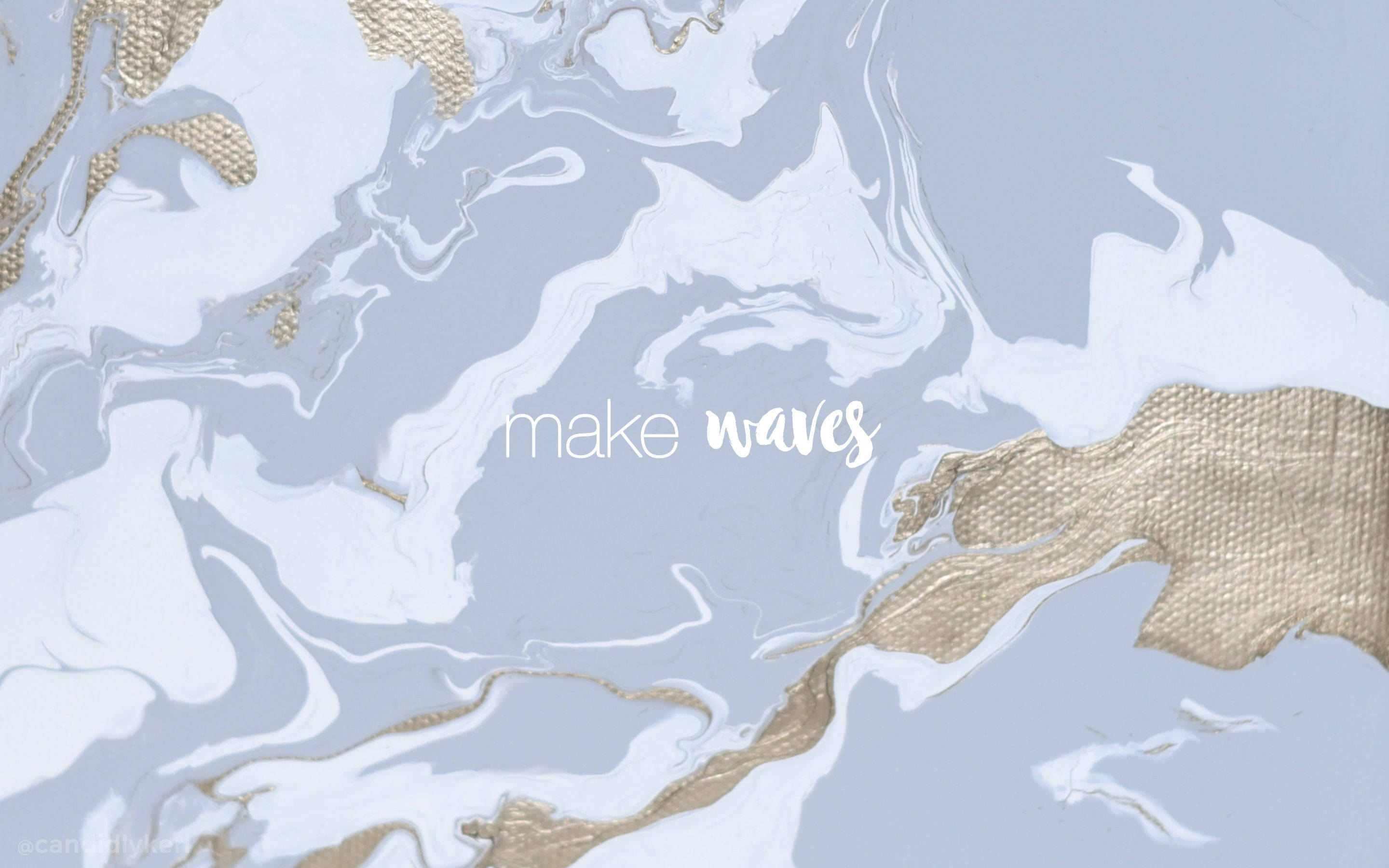 Make Waves Αισθητική Mac Ταπετσαρία
