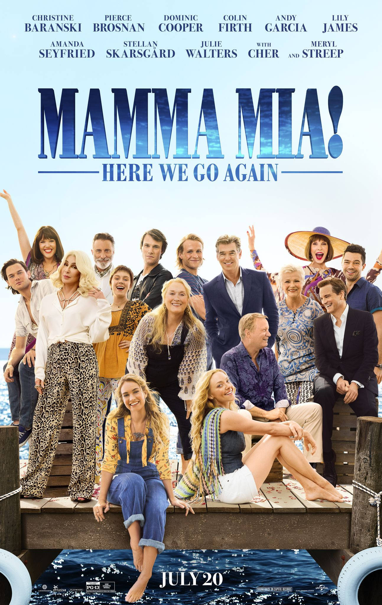 Mama Mia! Here We Go Again Ταπετσαρία
