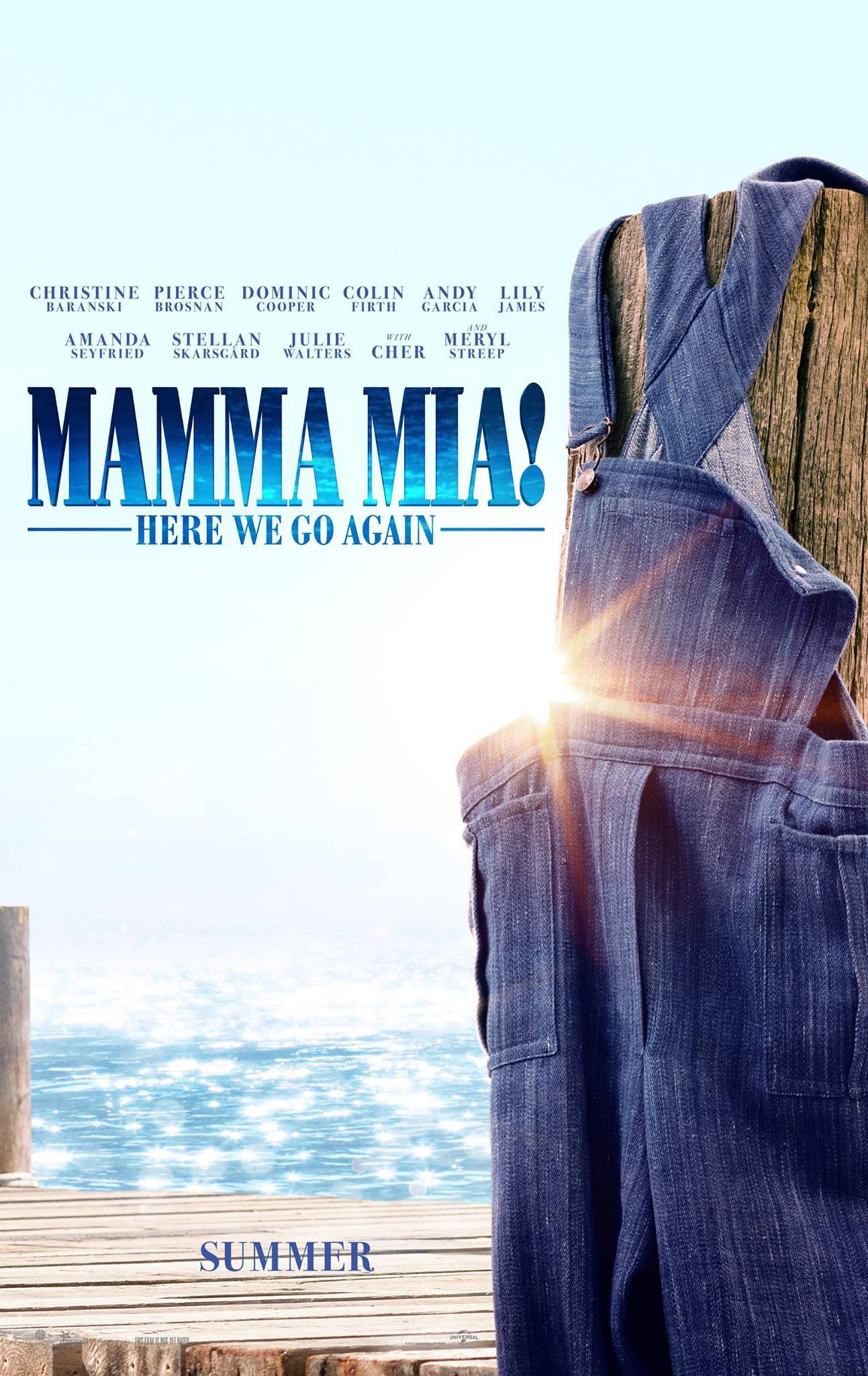 Mama Mia! Εμβληματικό Μπλε Πουλόβερ Ταπετσαρία