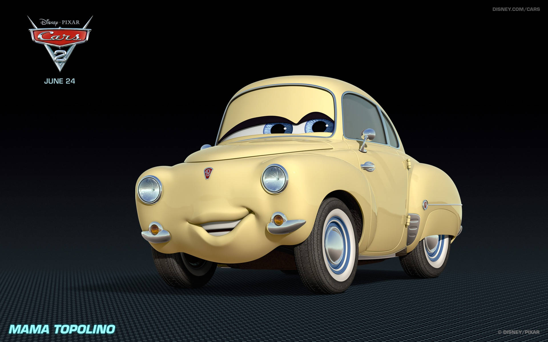 Mama Topolino από το Cars 2 της Disney Pixar Ταπετσαρία