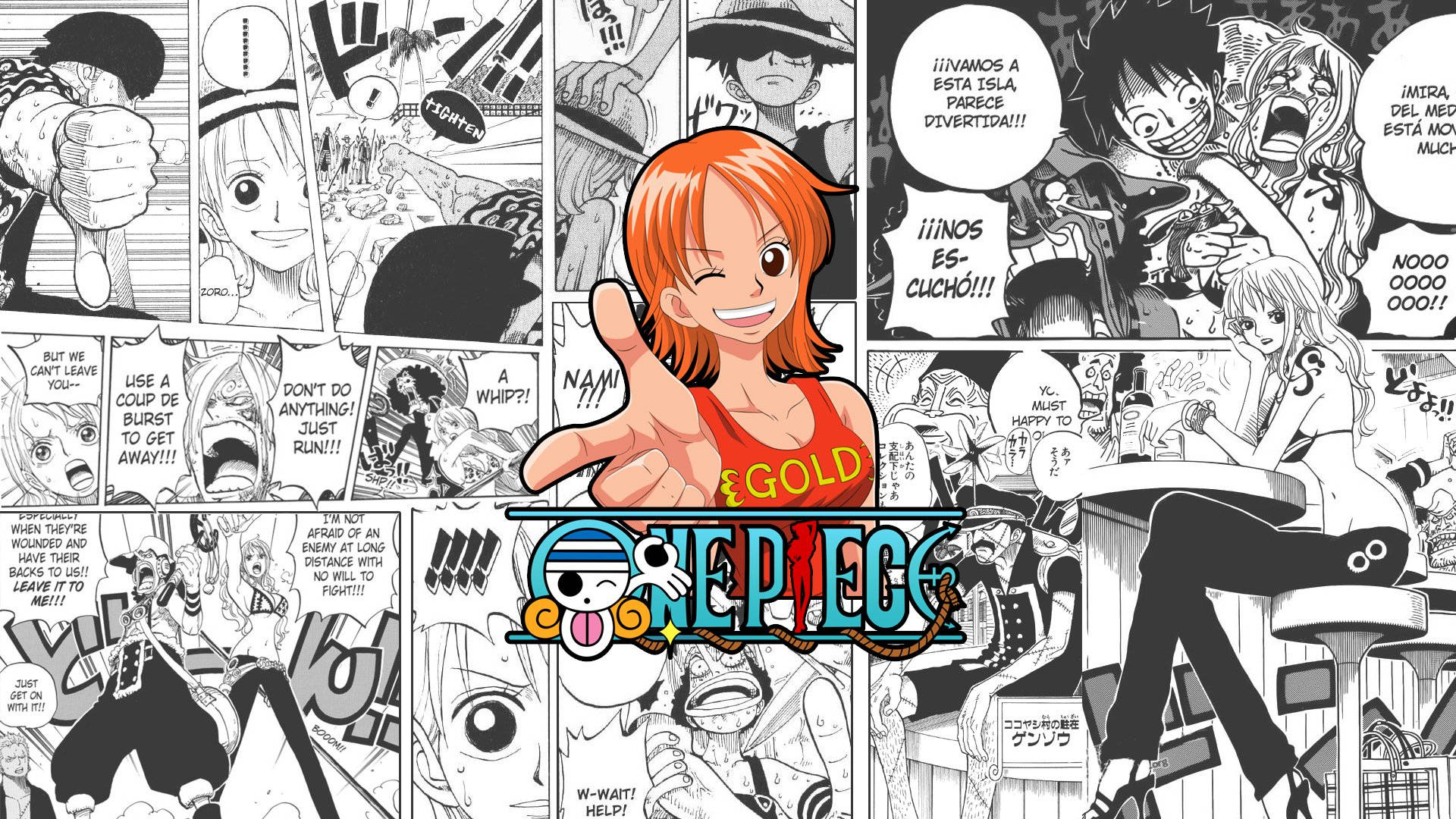 Καταφερτζής Νάμι Manga Panel Ταπετσαρία