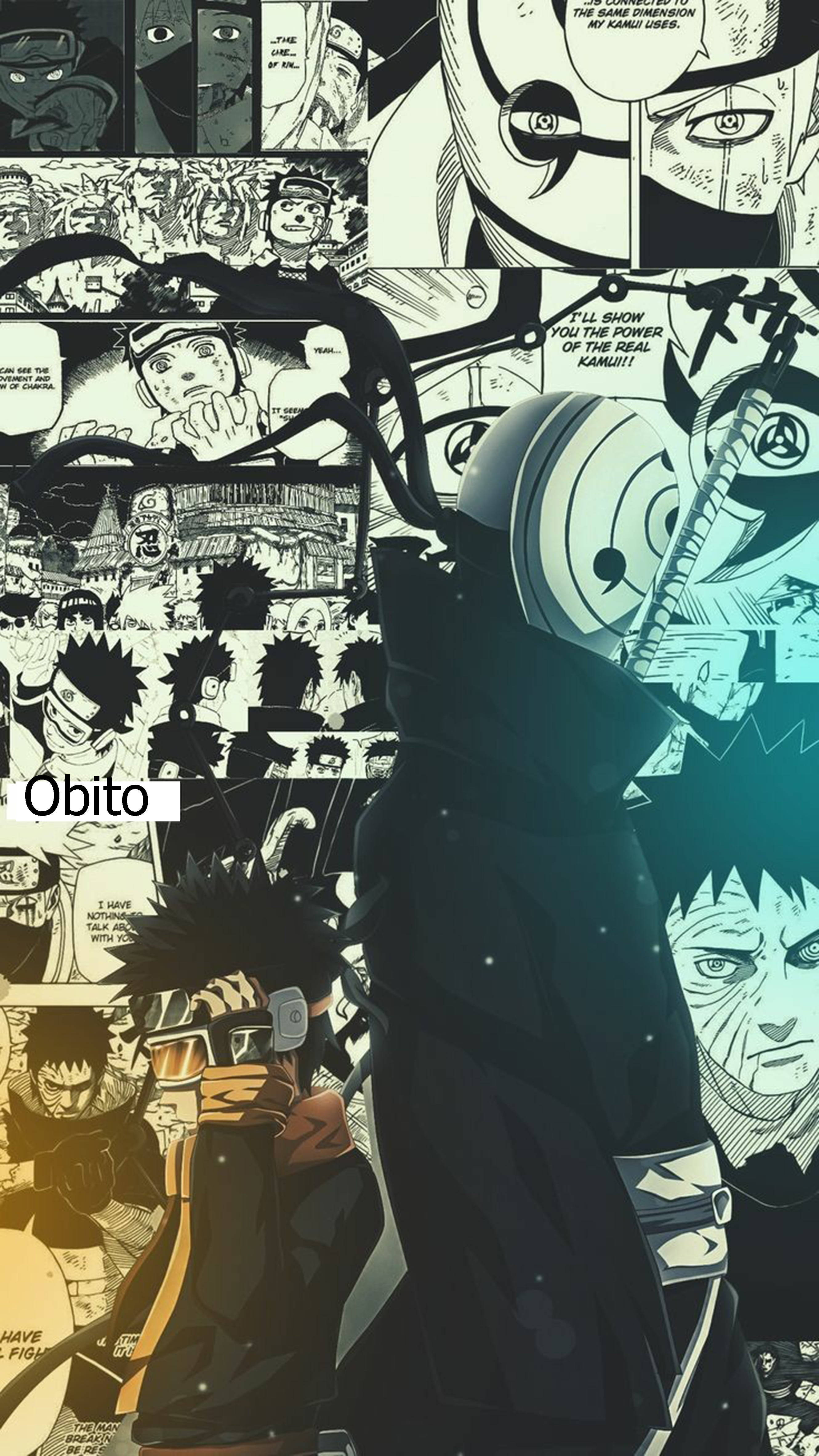 Mangaka Obito Uchiha 4K Ταπετσαρία