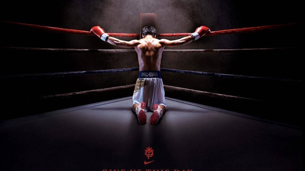Manny Pacquiao Γονατιστός Ταπετσαρία