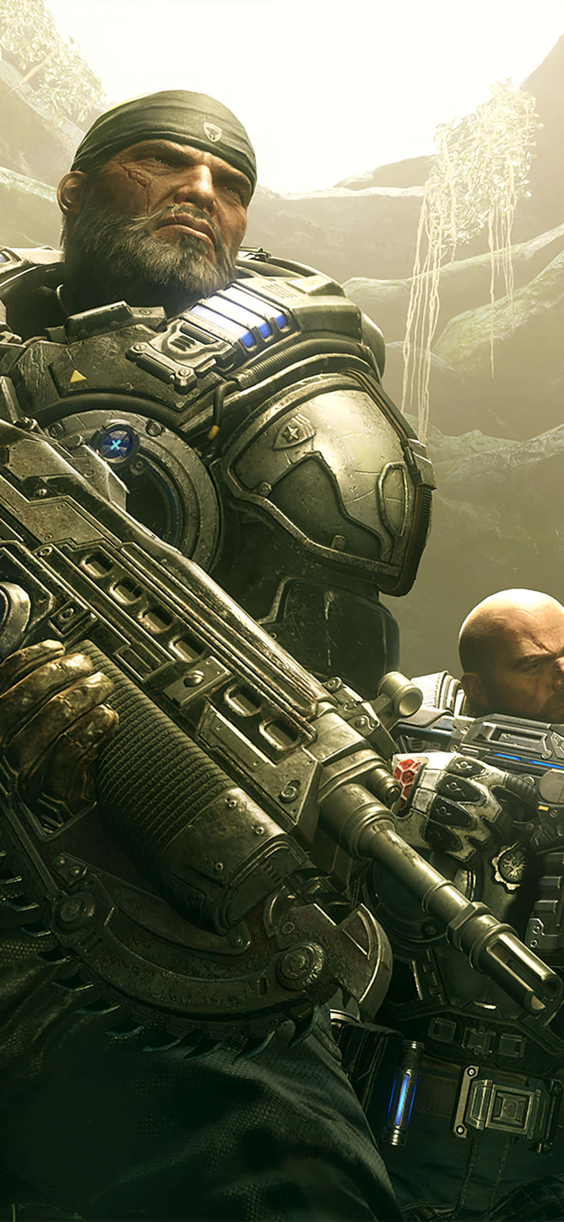 Marcus And JD iPhone XS Gears Of War 5 Φόντο Ταπετσαρία