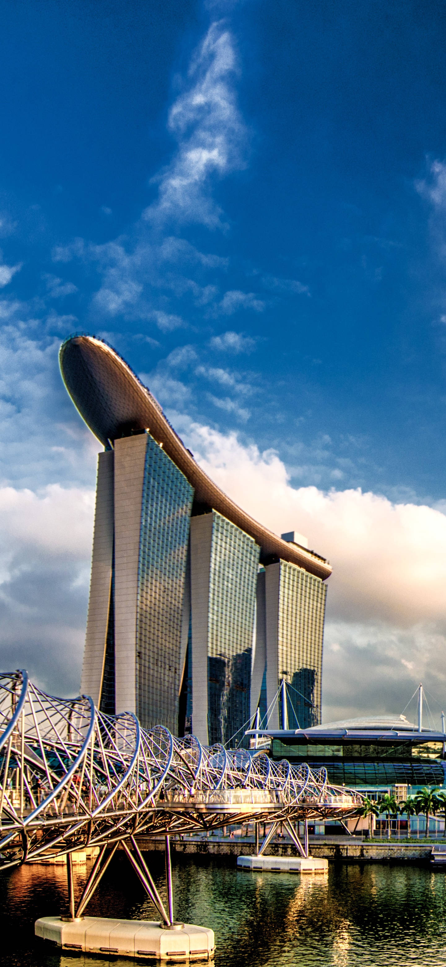 Marina Bay Sands Σύννεφα Τηλεφώνου Ταπετσαρία
