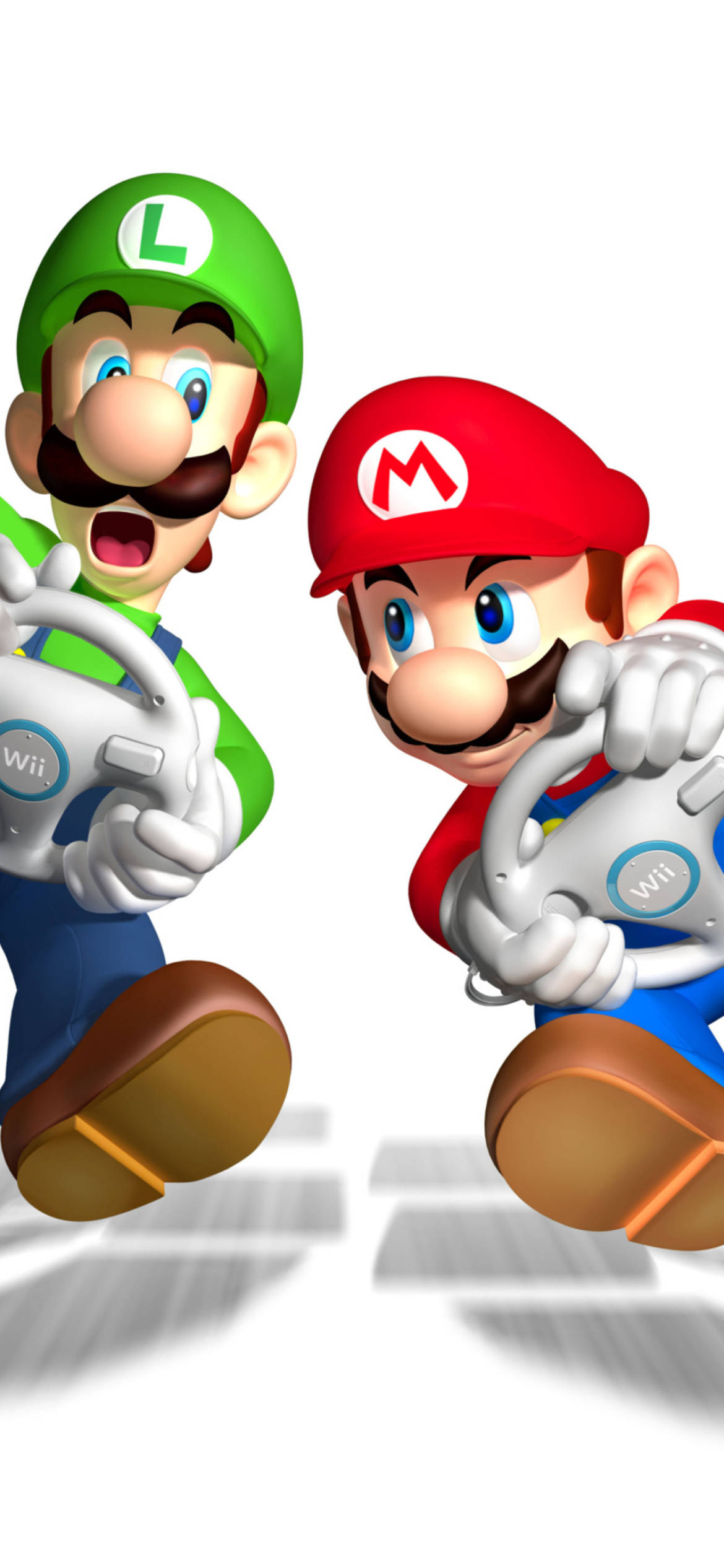 Mario και Luigi Δράση με Τιμόνι Ταπετσαρία