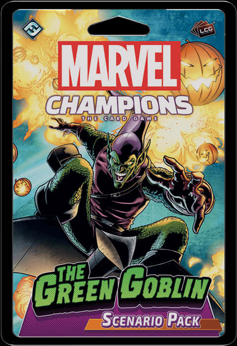 Marvel Champions Green Goblin Πακέτο Κάρτας Επιτραπέζιου Παιχνιδιού Ταπετσαρία