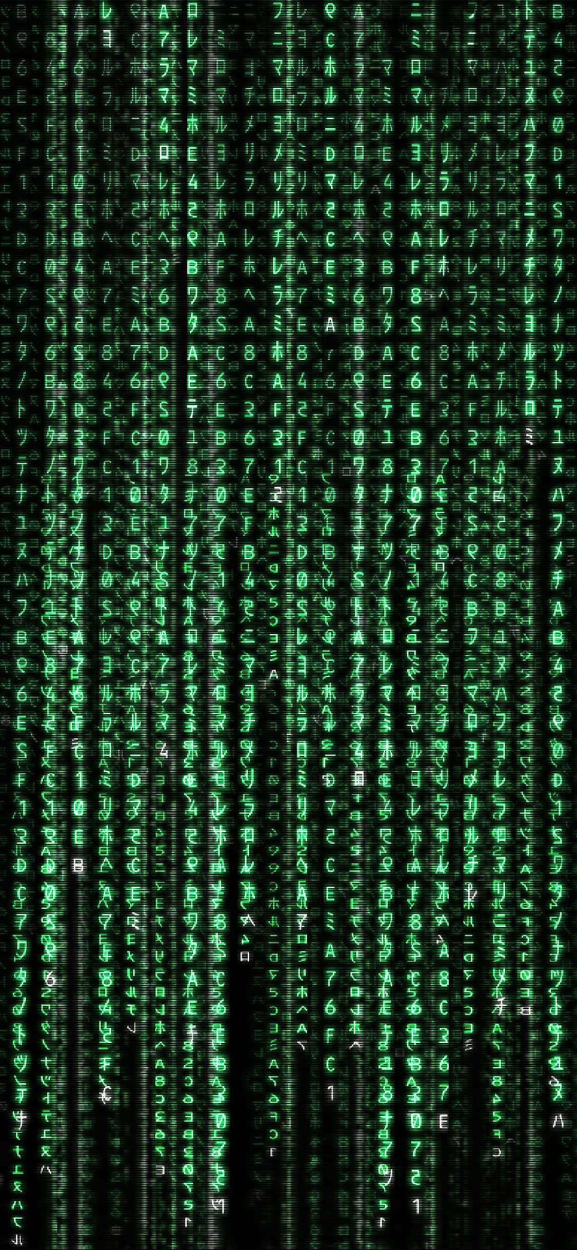 Ξεκλειδώστε τη Δύναμη του Matrix iPhone Ταπετσαρία
