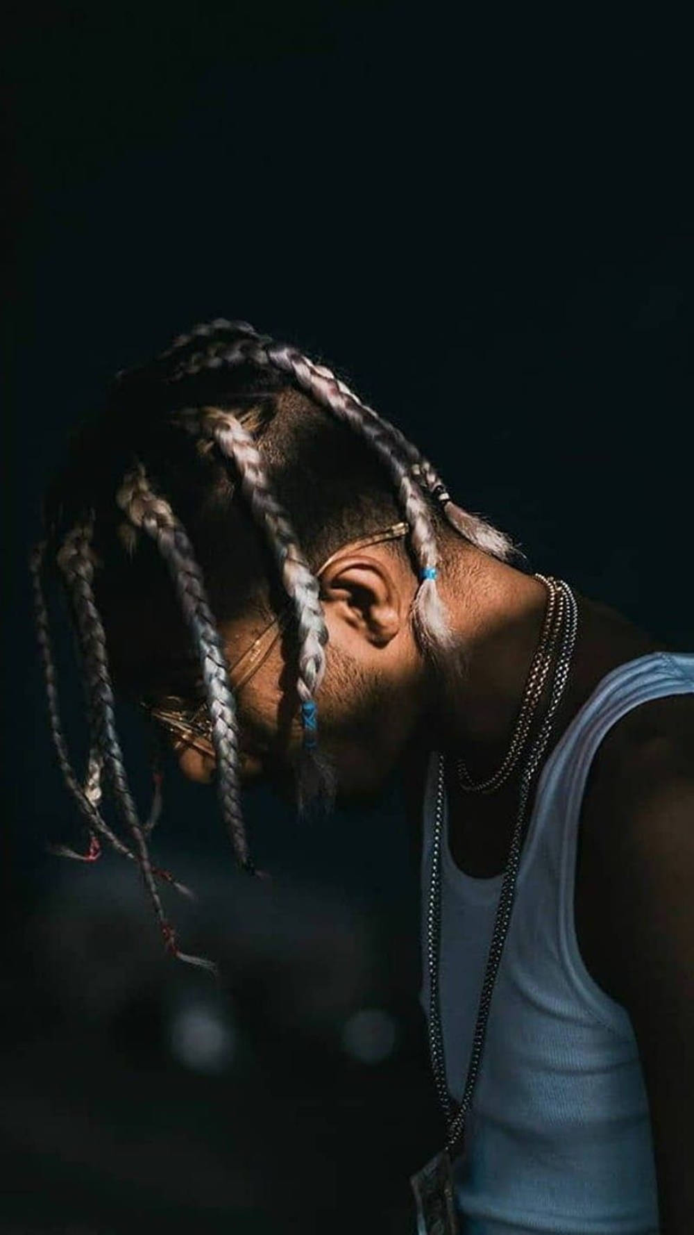 Mc Stan Κόκκινη Μπλόντα Dreadlock Ταπετσαρία