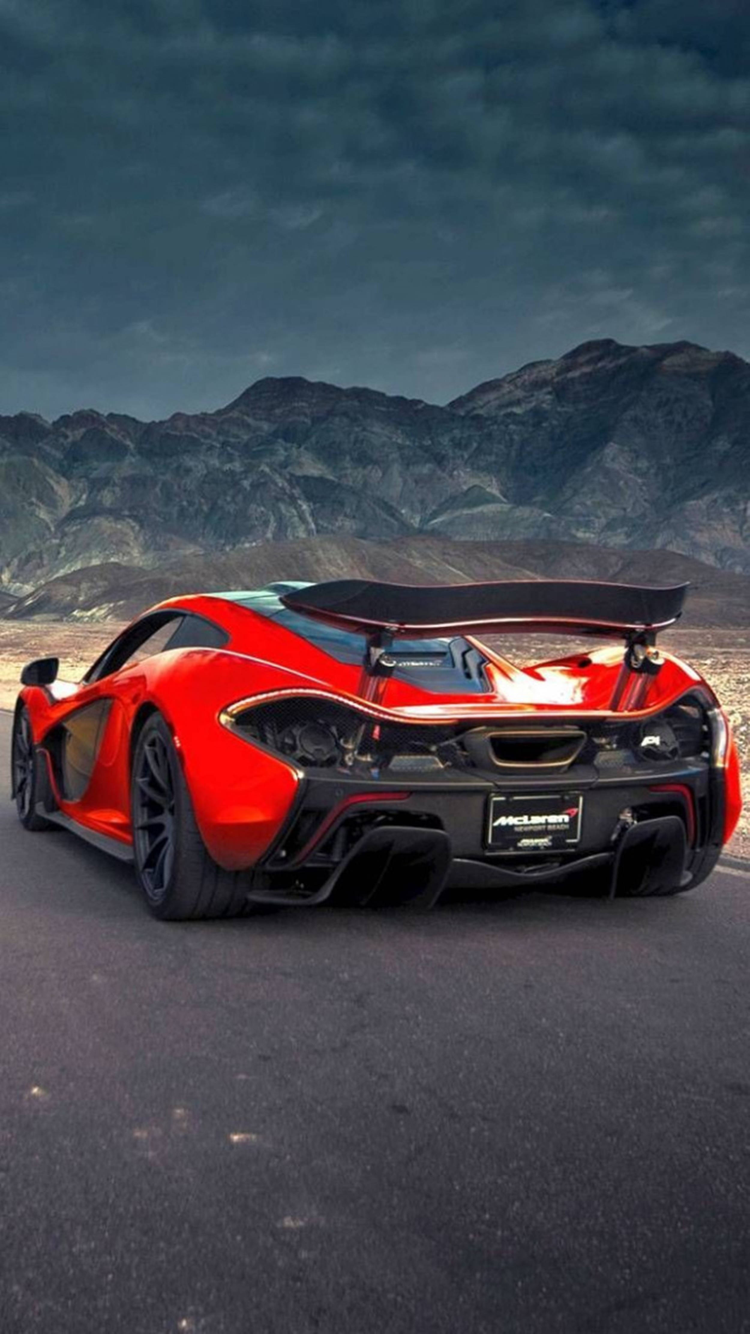 McLaren iPhone P1 Κόκκινη Παραλλαγή Ταπετσαρία