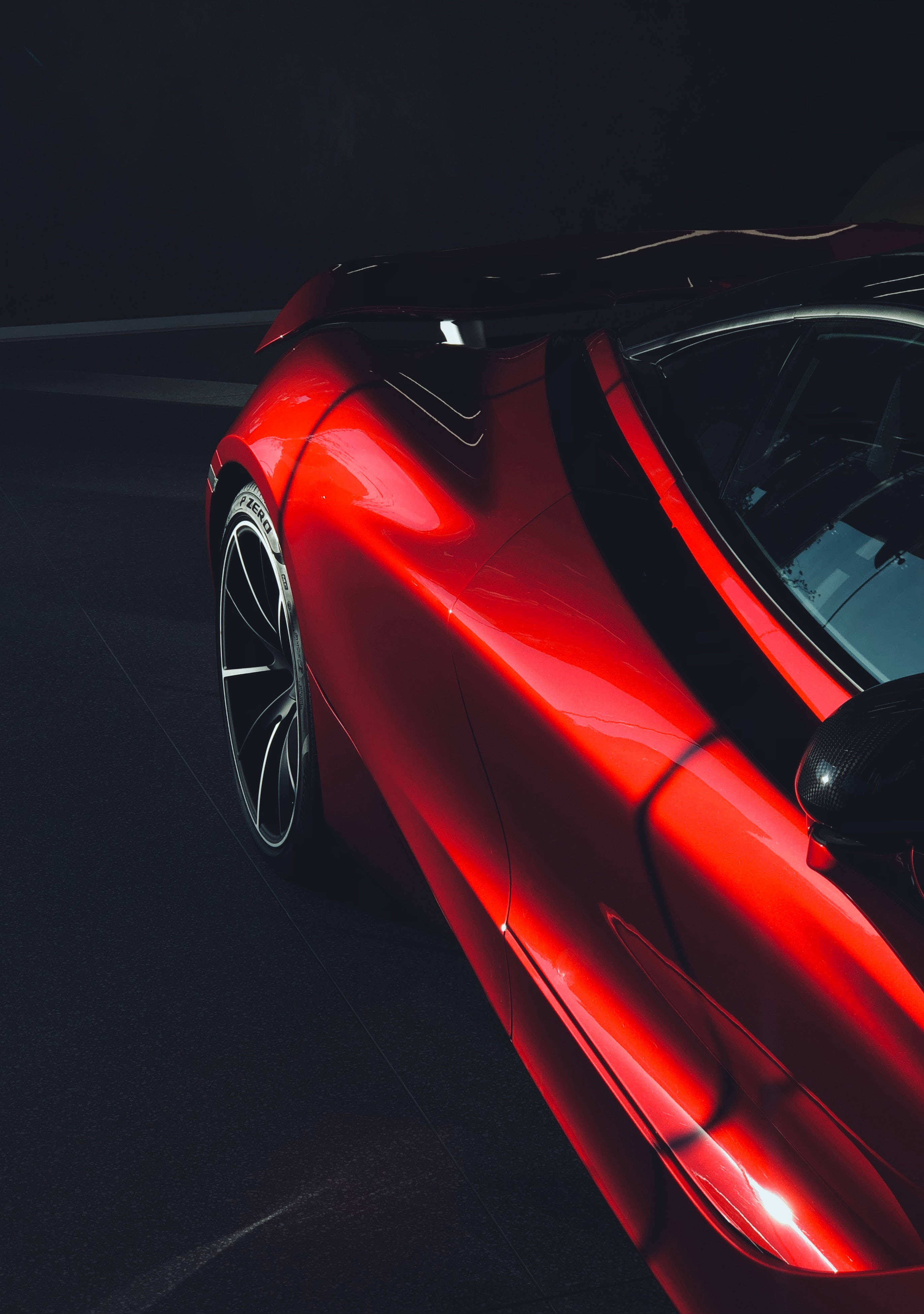 Απόσπασμα McLaren Red 720s Ταπετσαρία