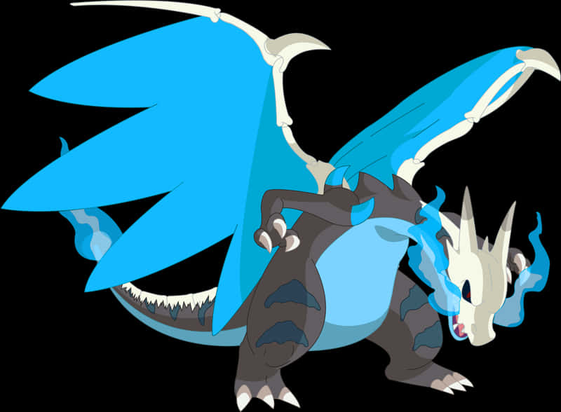 Εικονογράφηση Mega Charizard X Ταπετσαρία
