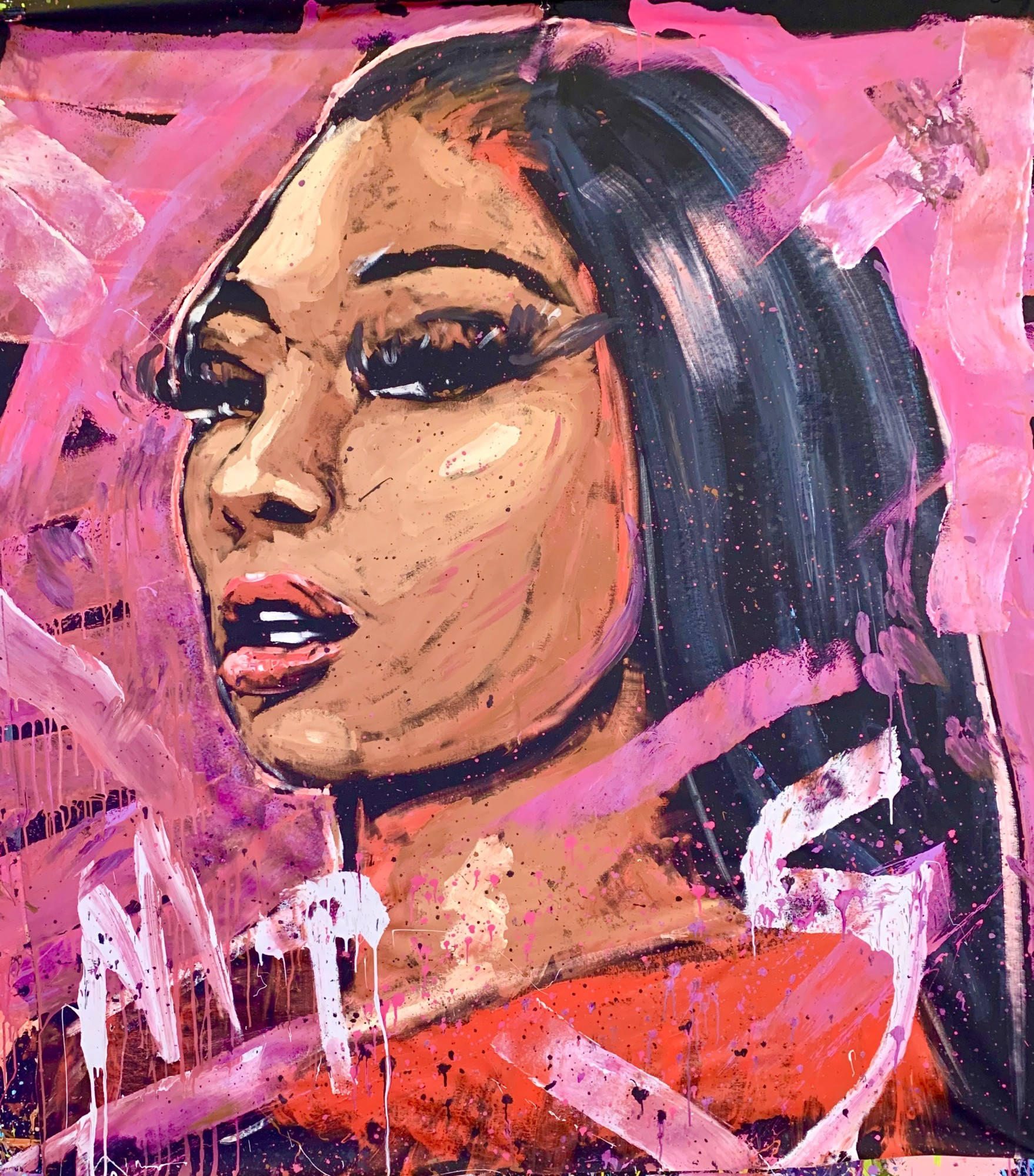 Πίνακας Megan Thee Stallion Ταπετσαρία