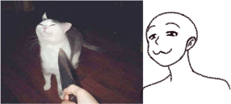 Ευγενική Γάτα Memeand Σχέδιο Ταπετσαρία