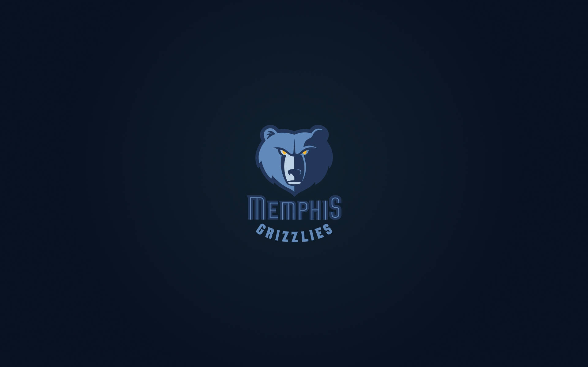 Επίσημο Λογότυπο Ομάδας Memphis Grizzlies Ταπετσαρία