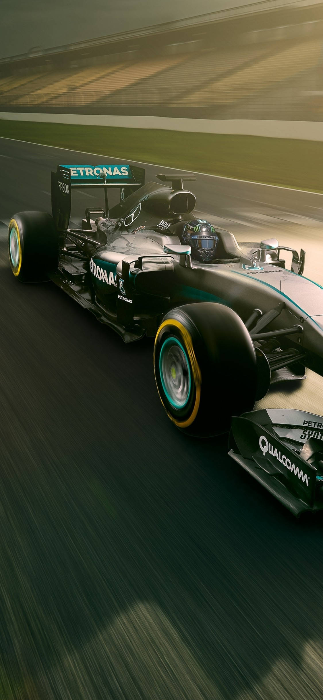 Mercedes F1 iPhone Πίστα Αγώνων Ταπετσαρία