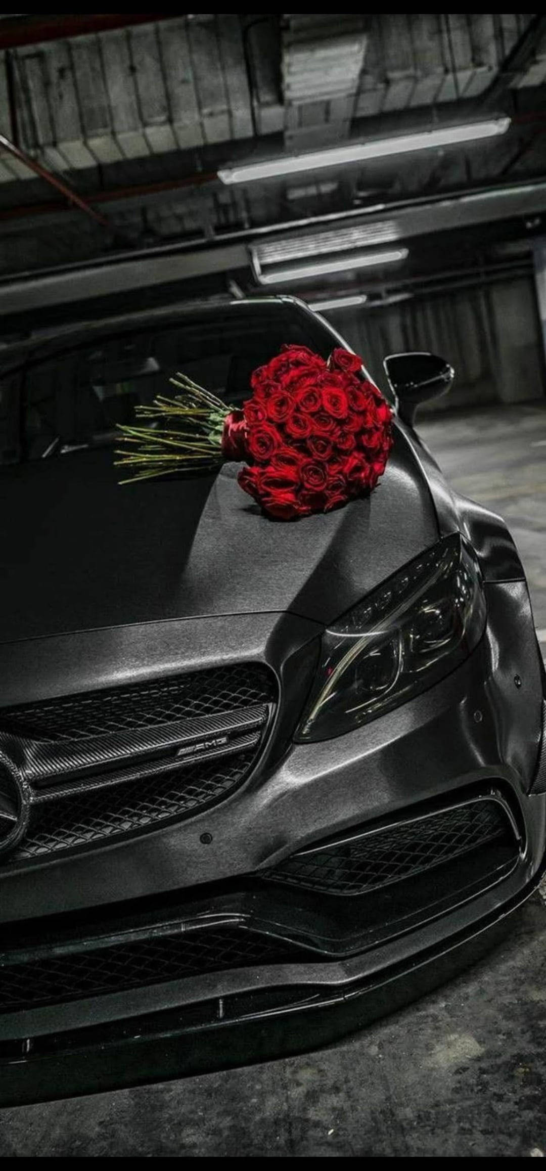 Mercedes iPhone X 3D Rose Ταπετσαρία