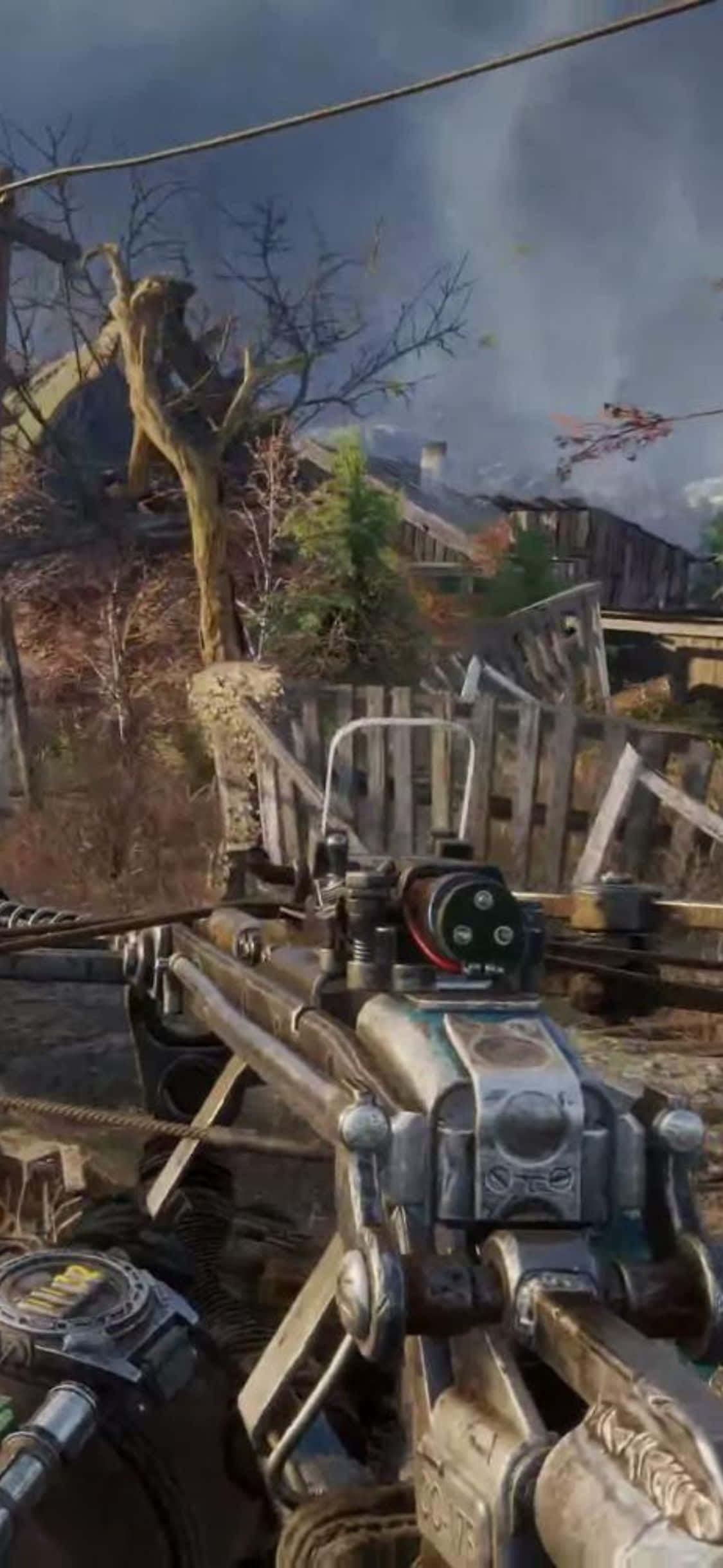Πολεμήστε για επιβίωση στο Metro Exodus στο iPhone X σας Ταπετσαρία