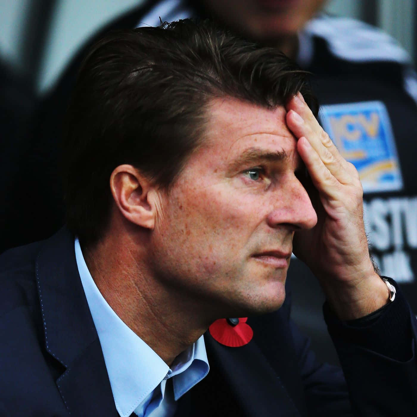 Michael Laudrup τον Νοέμβριο του 2013 Ταπετσαρία