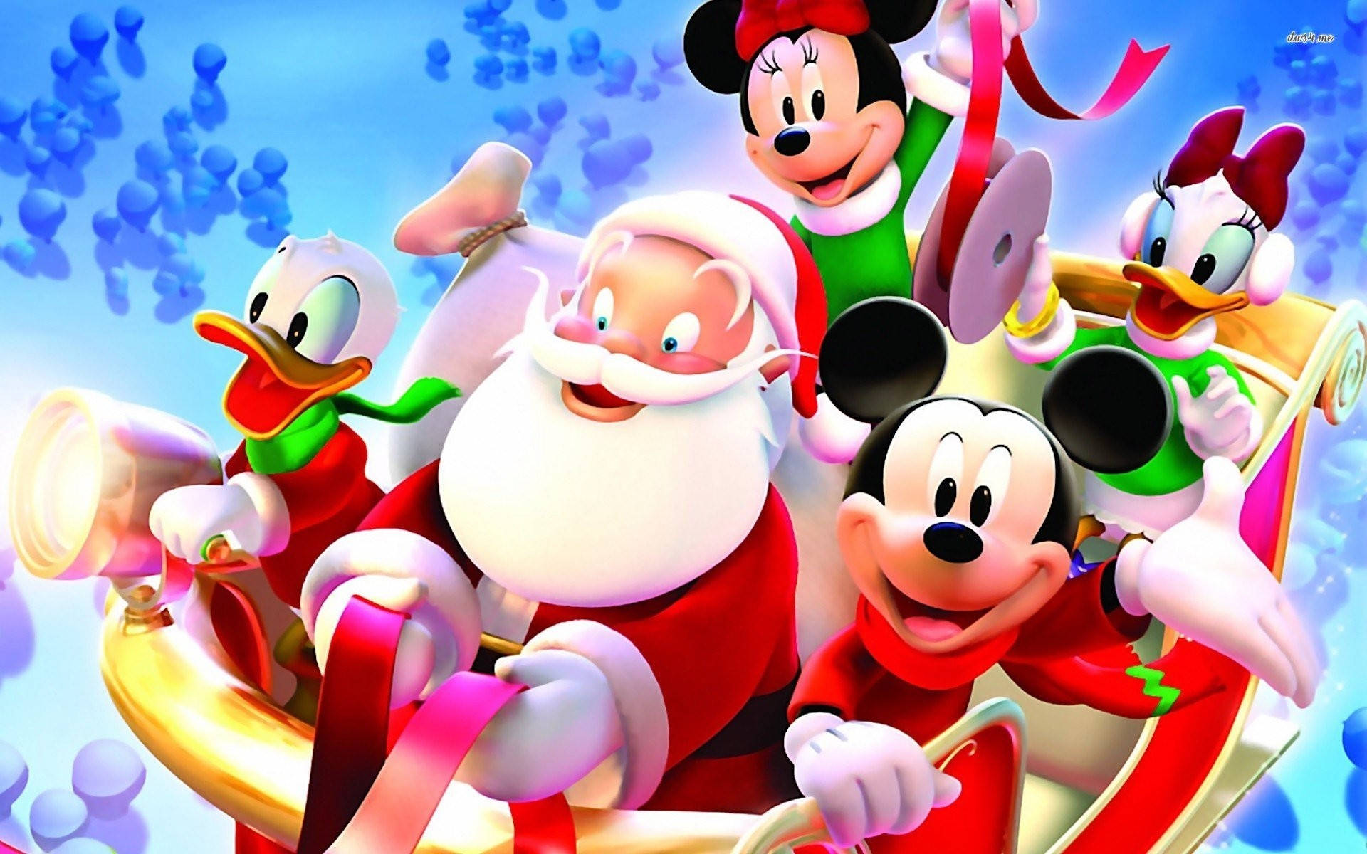 Mickey Mouse Disney Χριστούγεννα Ταπετσαρία