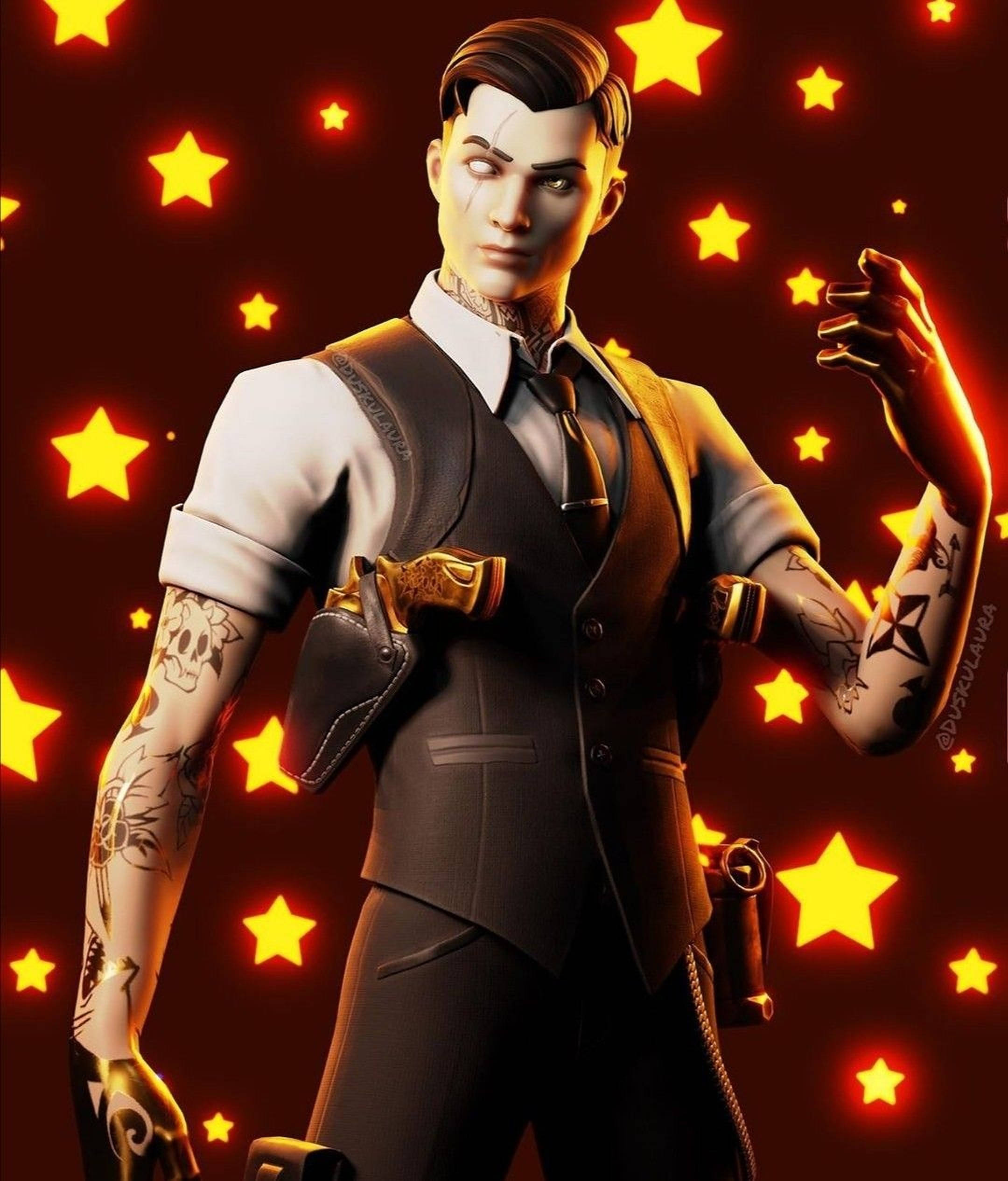 Midas Fortnite Αστερόεσσα Φόντο Ταπετσαρία