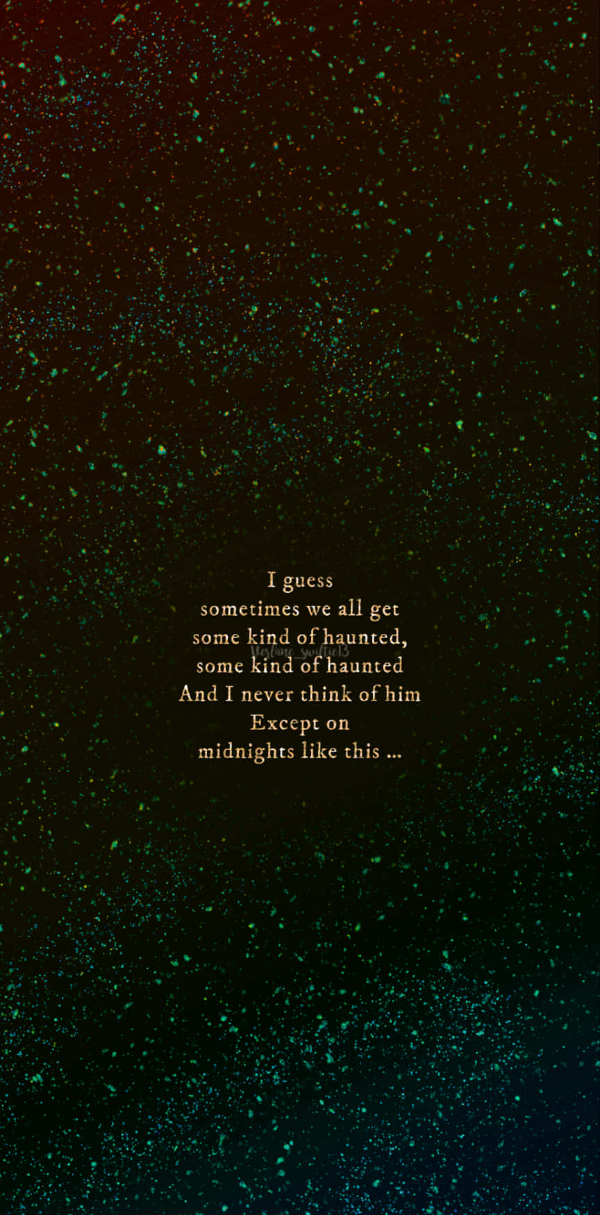 Midnight Rain Στίχοι Taylor Swift Ταπετσαρία