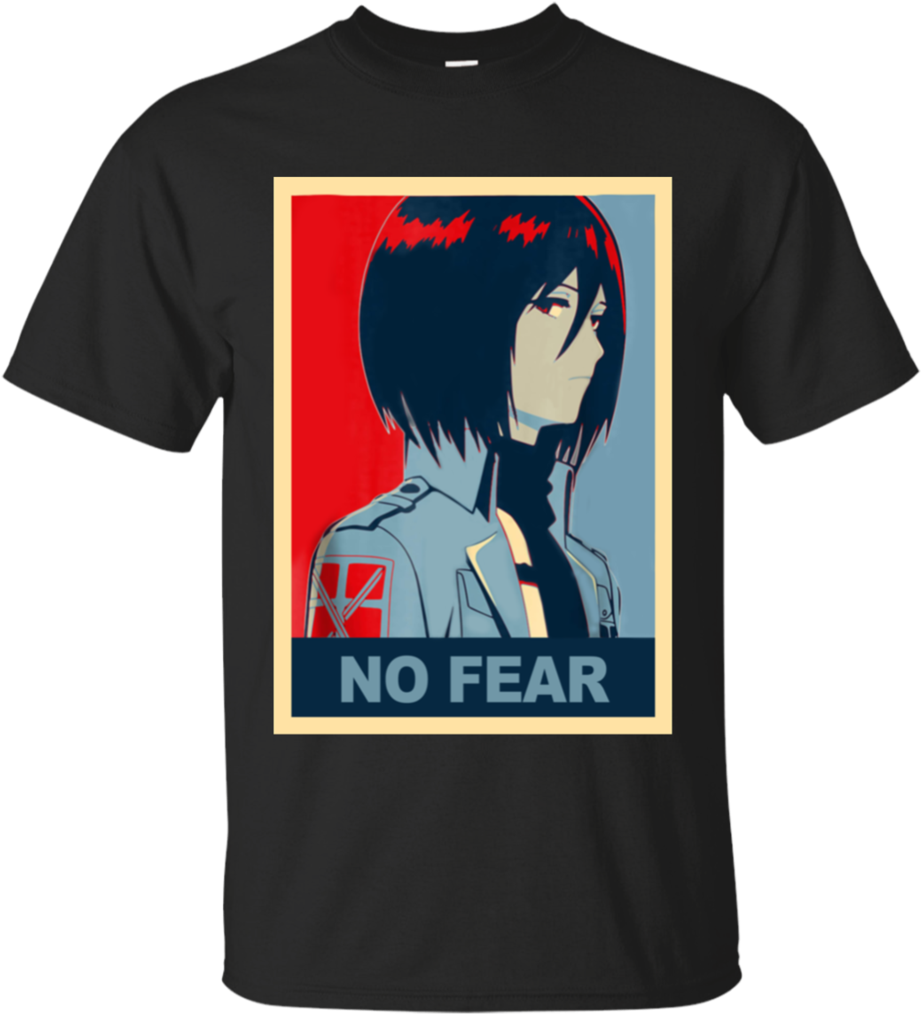 Mikasa Ackerman Σχέδιο Μπλουζάκι No Fear Ταπετσαρία