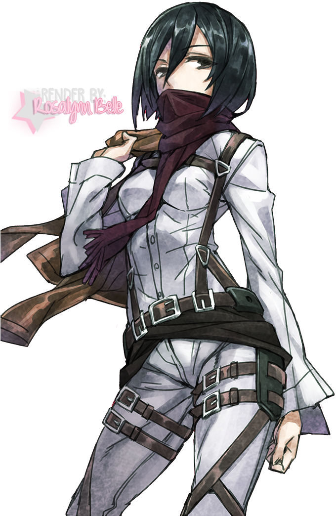 Mikasa Ackerman Στολή Σώματος Προσκόπων Ταπετσαρία