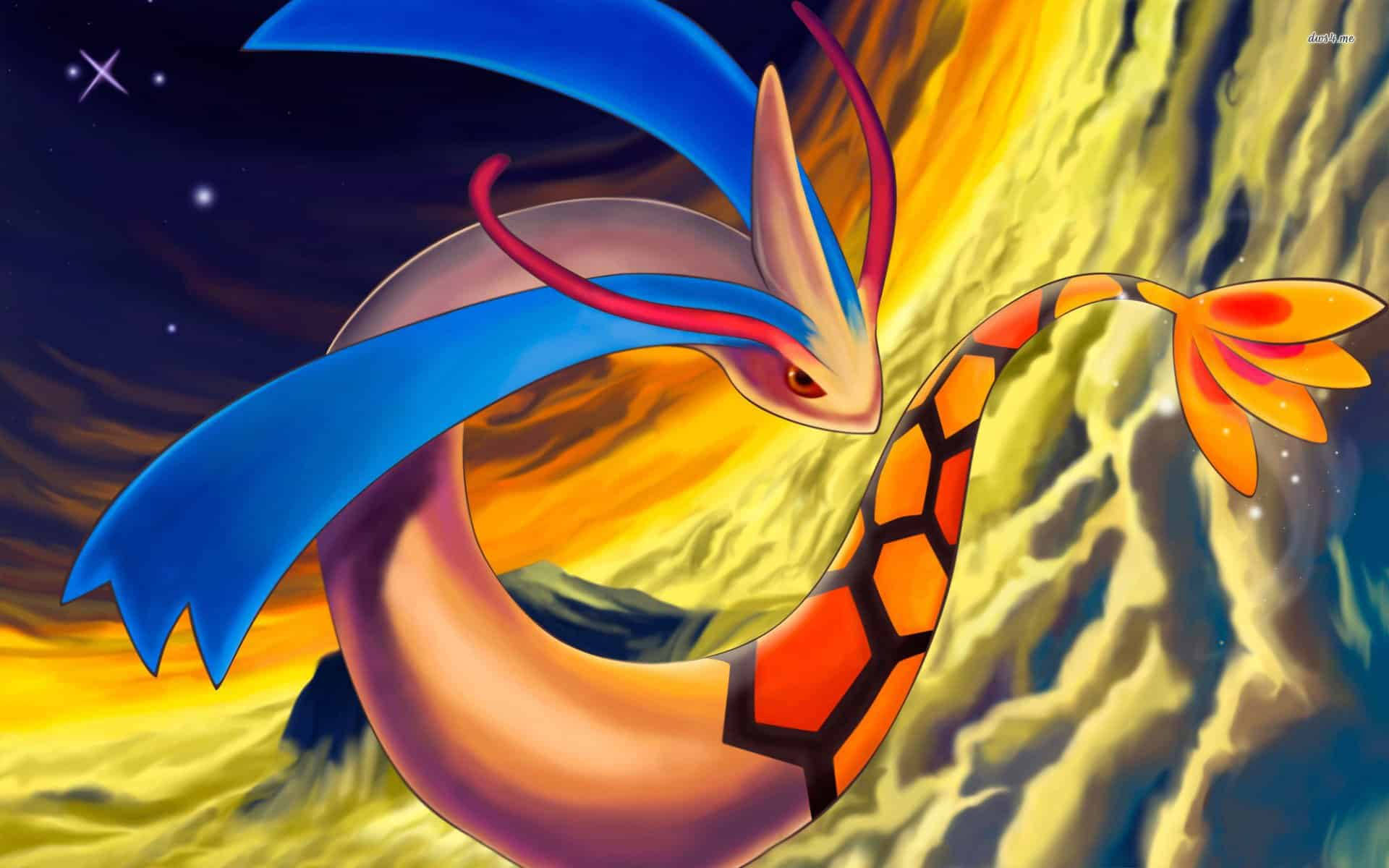 Milotic Πάνω από τα Σύννεφα Ταπετσαρία