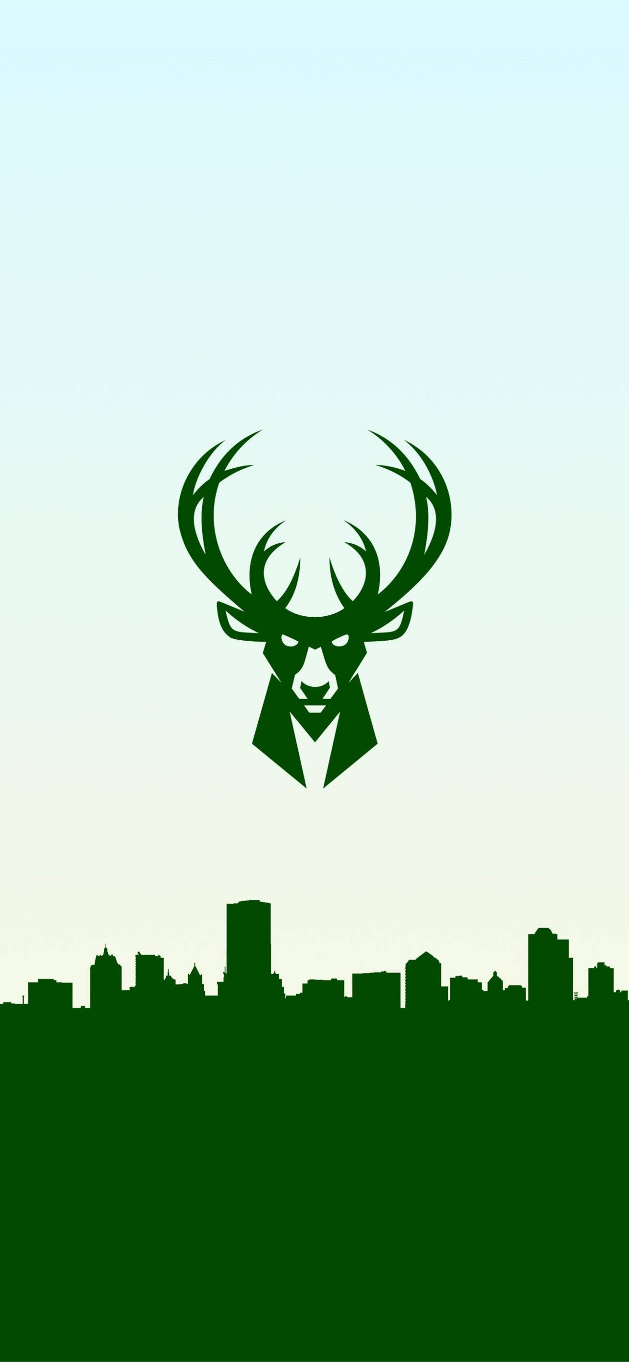 Milwaukee Bucks Green Logo Ταπετσαρία