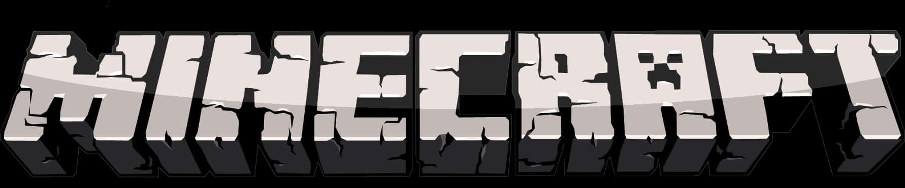 Τρισδιάστατο Εφέ Λογότυπου Minecraft Ταπετσαρία