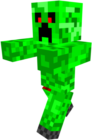 Minecraft: Μοντέλο Creeper Ταπετσαρία