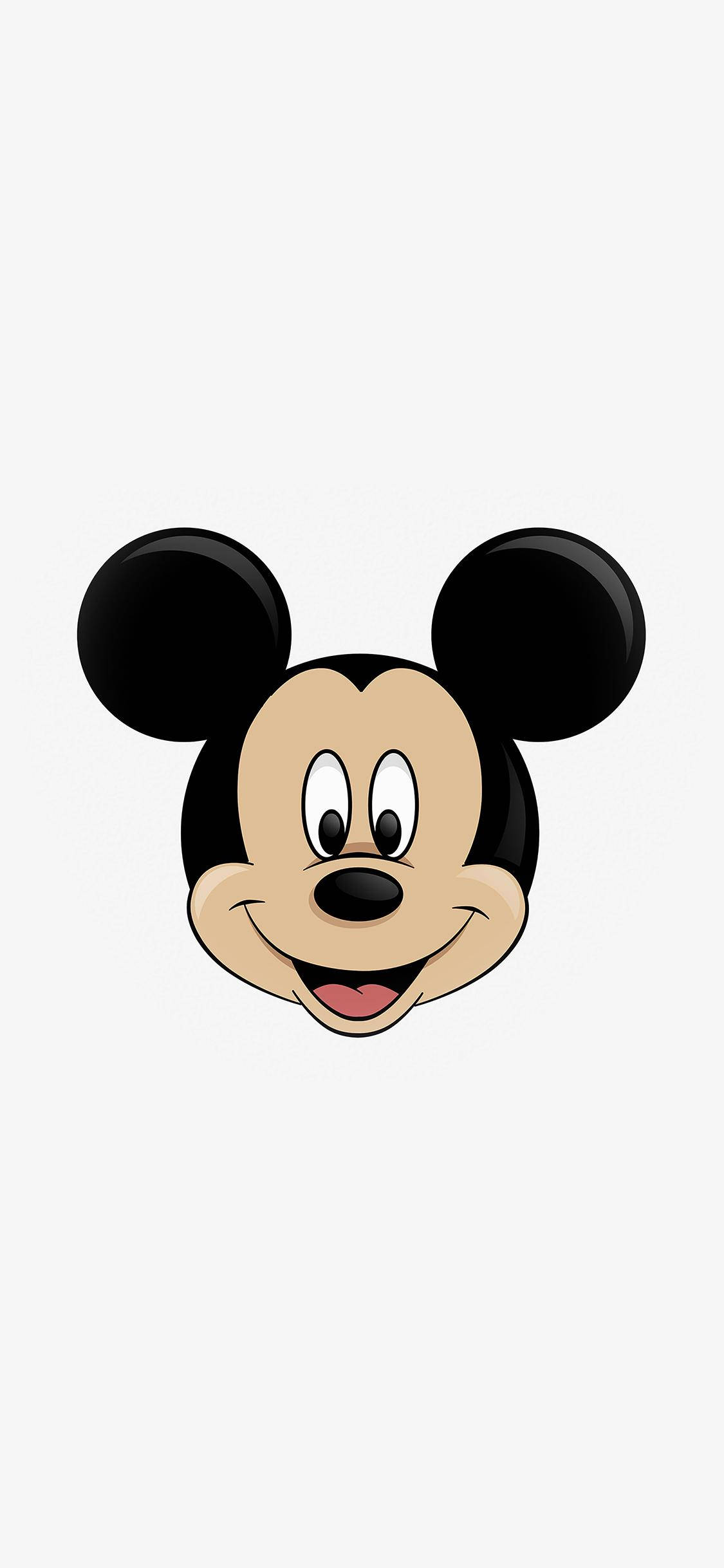 Minimalist Mickey Mouse iPhone Ταπετσαρία