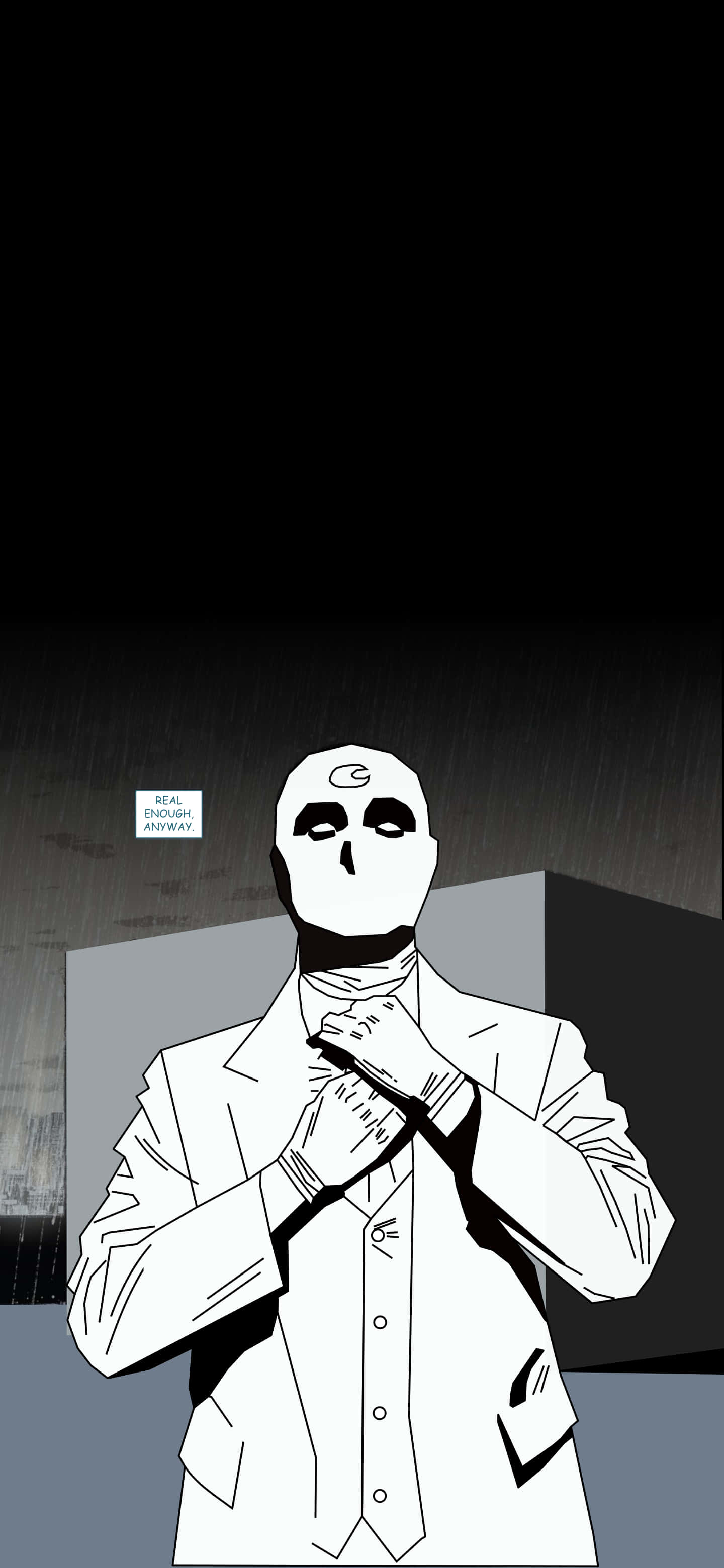 Minimalist Moon Knight της Marvel Ταπετσαρία