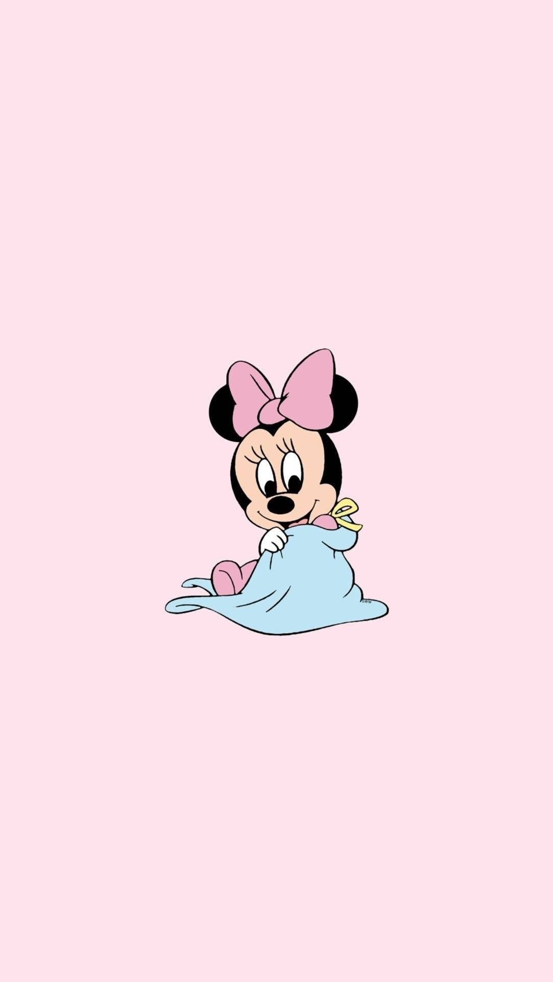 Minnie Mouse Χαριτωμένο iPhone Ταπετσαρία