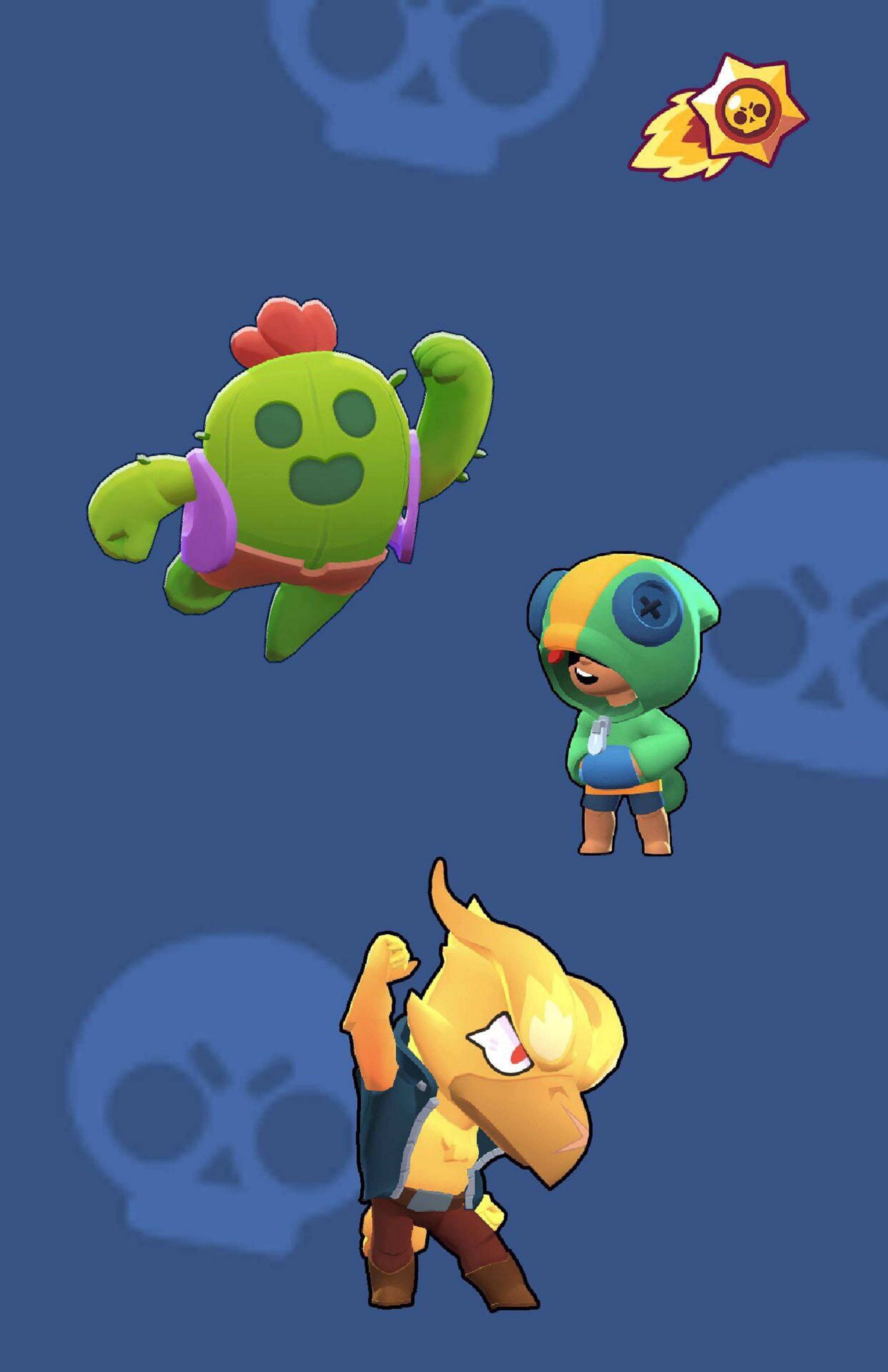 Χαρακτήρες MOBA Brawl Stars 4K Ταπετσαρία