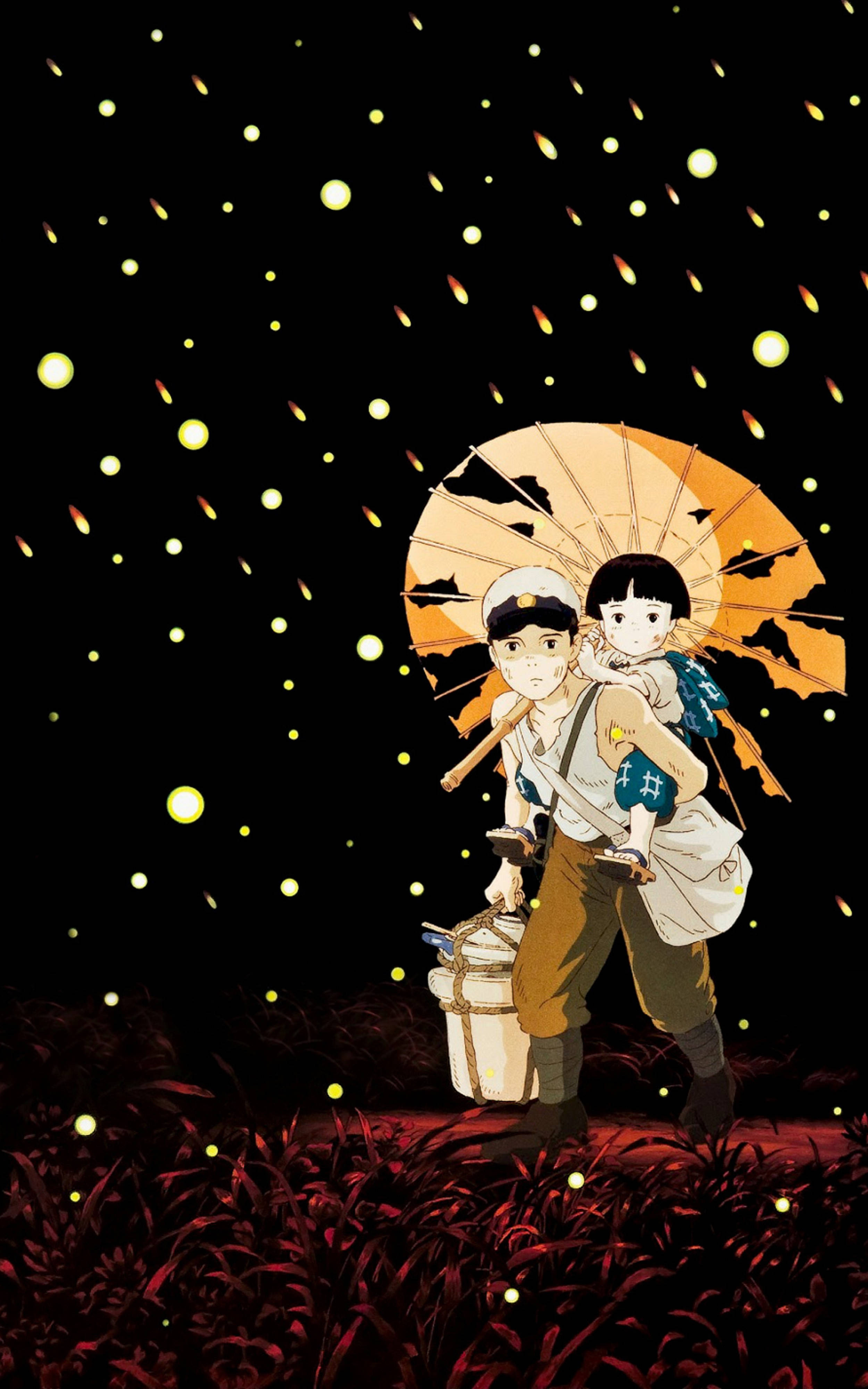 Mobile Grave of the Fireflies Ταπετσαρία
