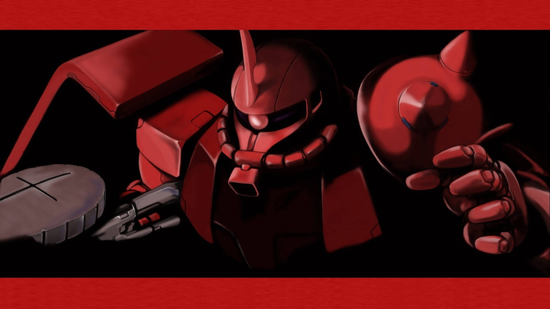 Κόκκινη Αισθητική του Mobile Suit Gundam Ταπετσαρία
