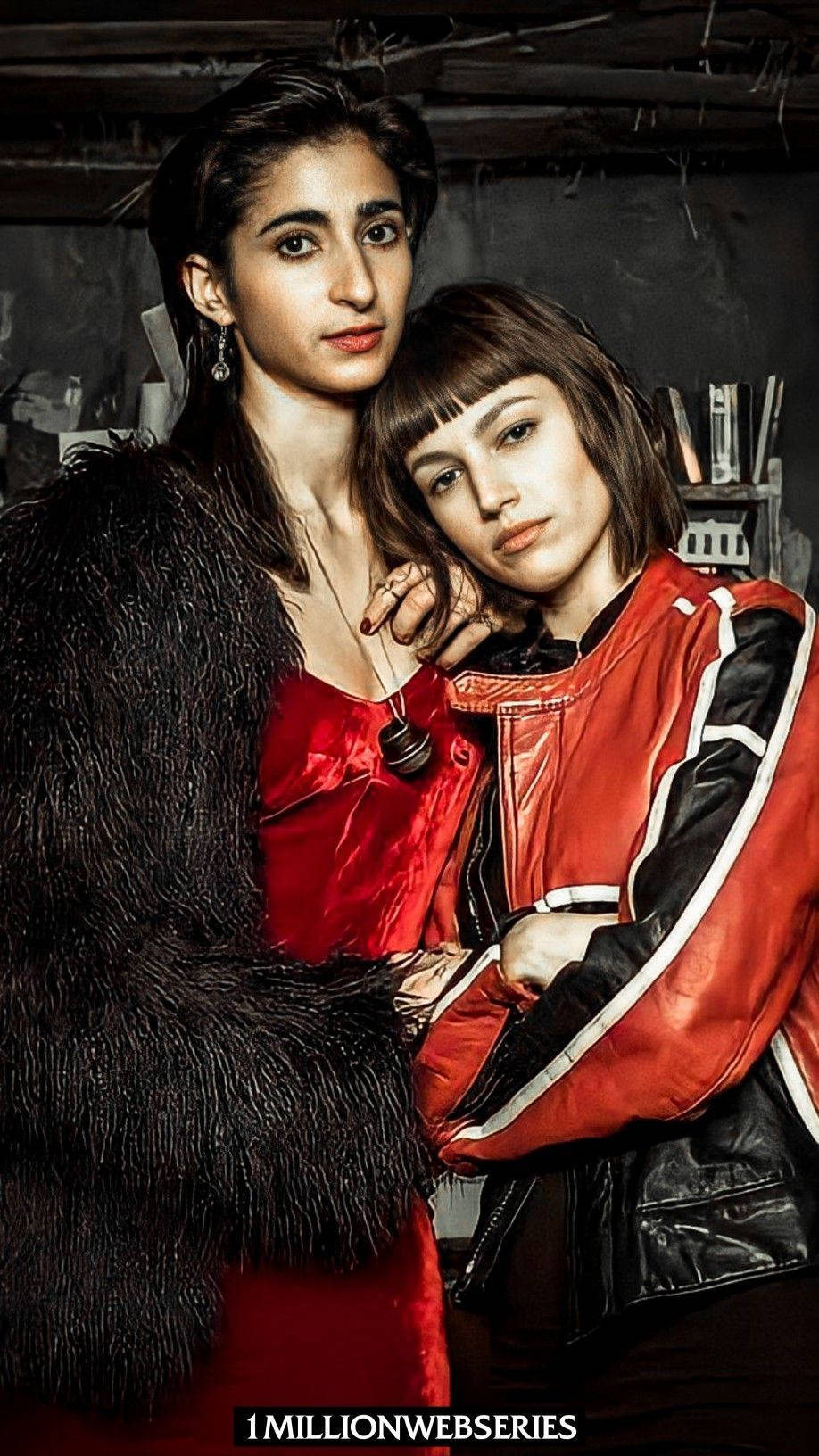 Πορτρέτο Ναϊρόμπι και Τόκιο από το Money Heist Ταπετσαρία