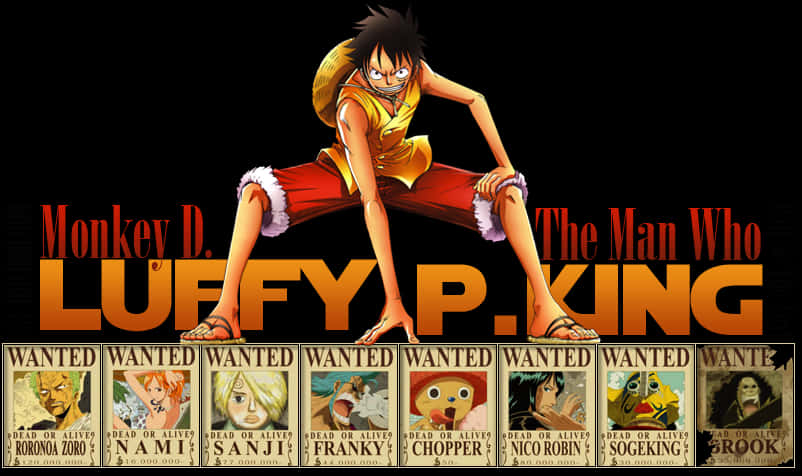 Monkey D. Luffy Ο Βασιλιάς των Πειρατών Ταπετσαρία