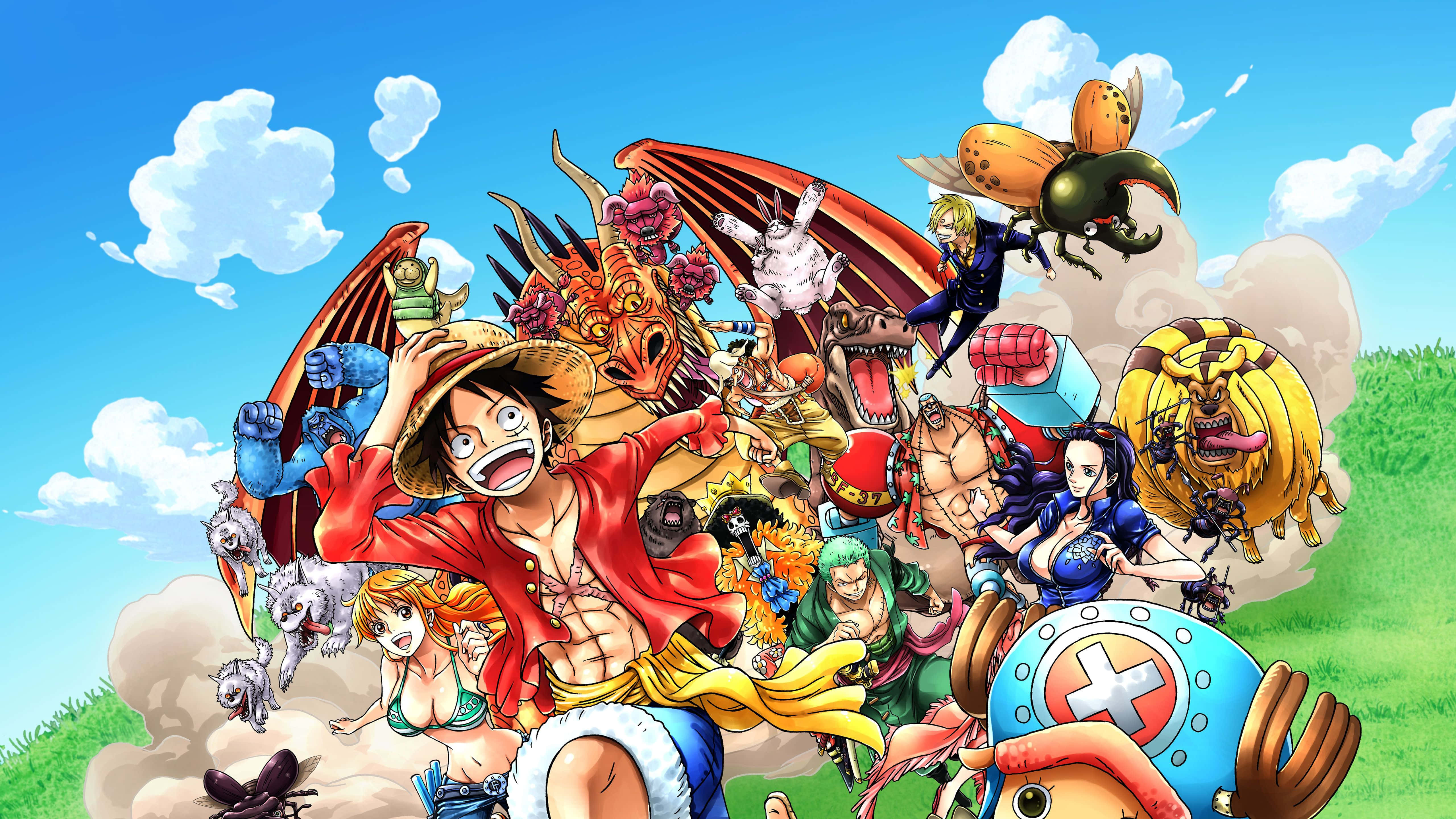 Έλα με τον Monkey D Luffy στην Επική του Περιπέτεια Ταπετσαρία