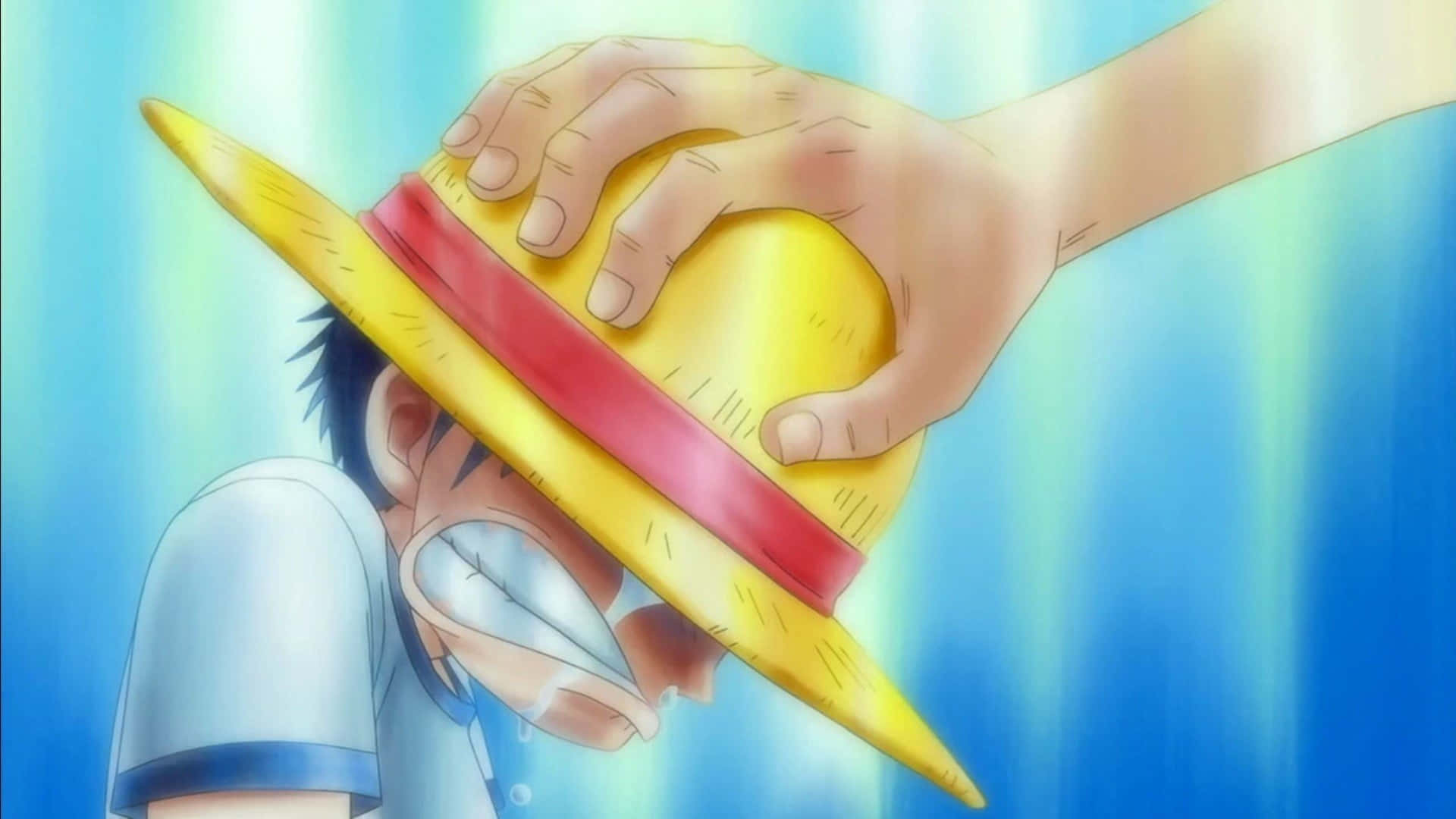 Monkey D. Luffy - Πειρατής Βασιλιάς των Πειρατών του Καπέλου του Άχυρου Ταπετσαρία