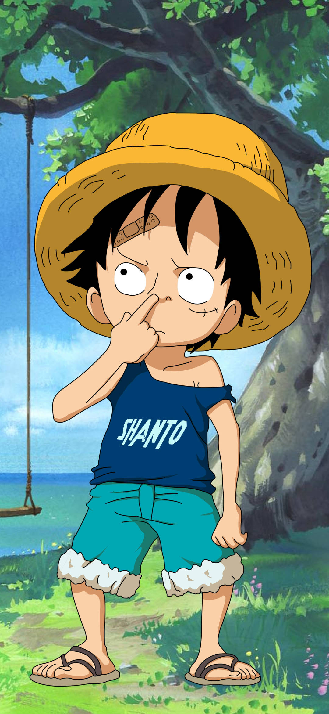 Monkey D Luffy Παιδί Ταπετσαρία