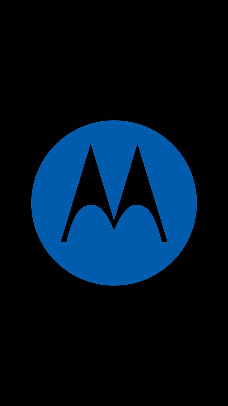 Μπλε Λογότυπο Motorola Ταπετσαρία